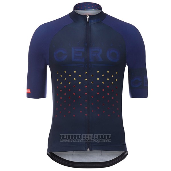 2017 Fahrradbekleidung Cero Vuelta Espana Shwarz Trikot Kurzarm und Tragerhose